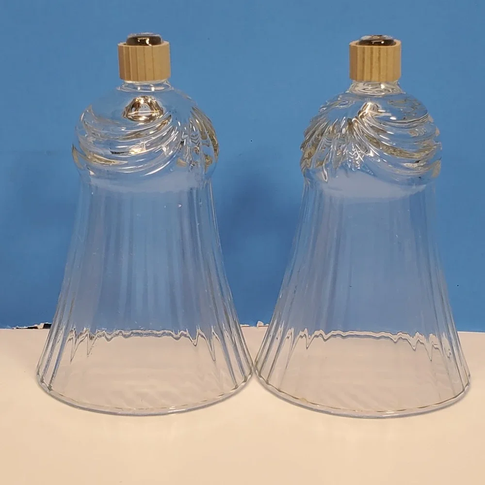 Vintage Votive Cup Glass Drape PTN  Peg Candle Home Interiors New Grippers QTY 2